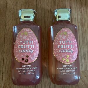 Bath & Body Works pack of 2 tutti frutti candy body wash